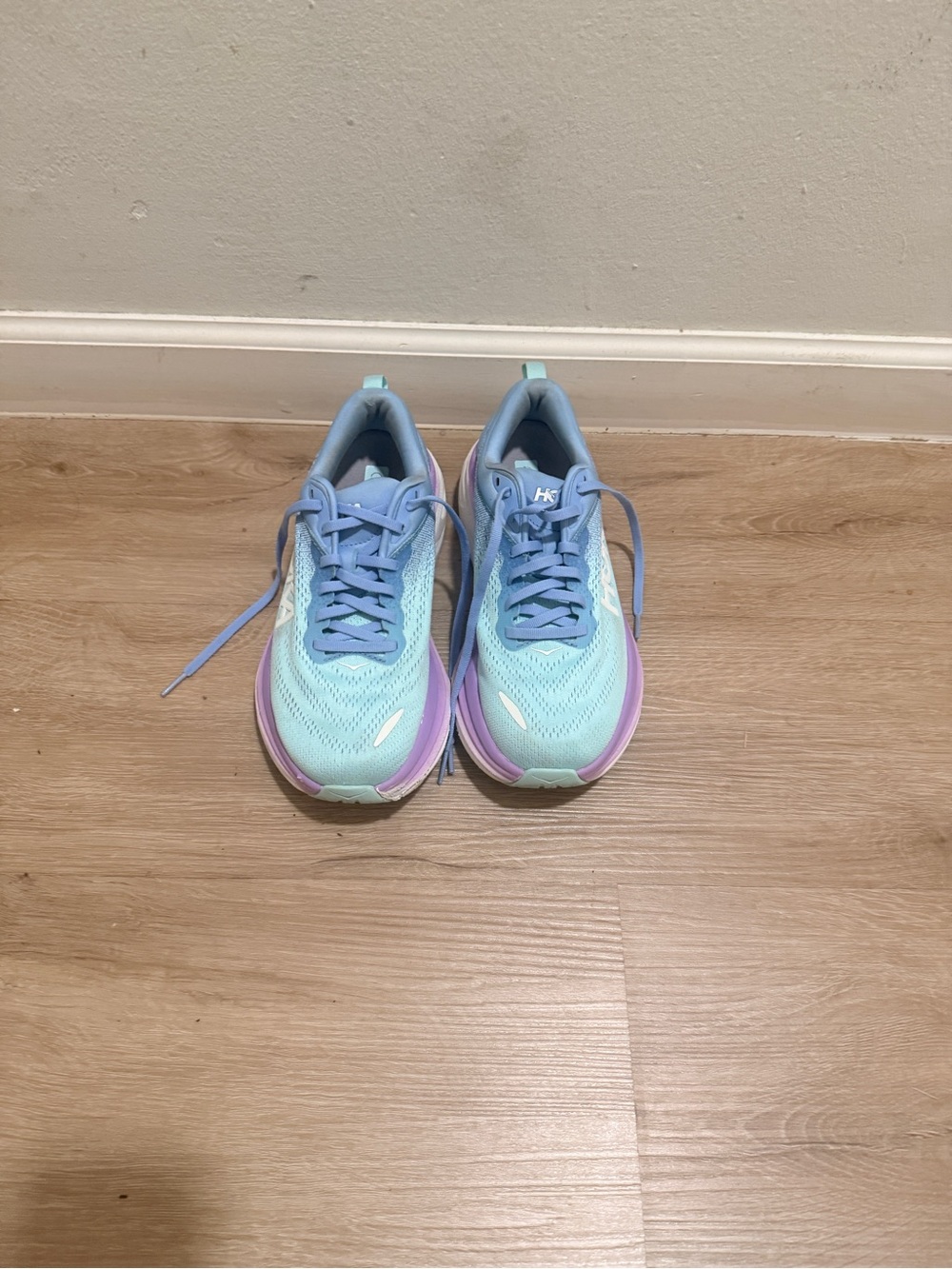 Hoka Women's Running Shoes - Mint Green & Lilac